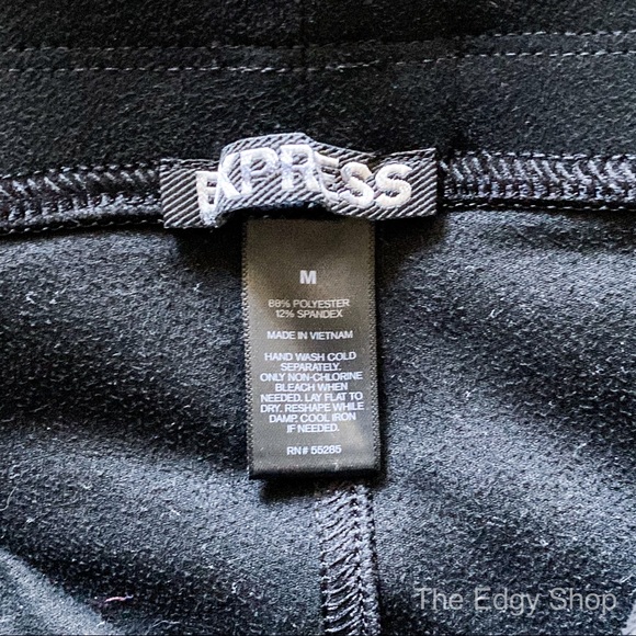 Express | Faux Suede Ankle Zip Legging - Picture 6 of 7